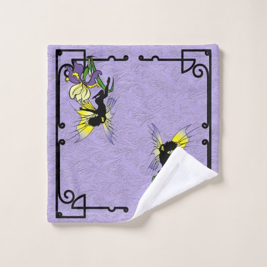 Iris Shadow Fee Bad Handdoek (Wasdoekje)
