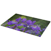 Iris sibirica bloemenfotografie  snijplank (Hoek)