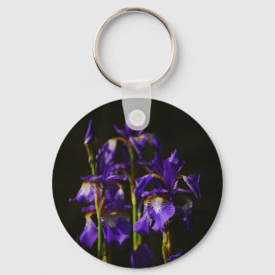 Iris Sibirica Sleutelhanger