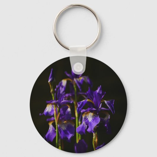 Iris Sibirica Sleutelhanger (Voorkant)
