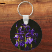 Iris Sibirica Sleutelhanger (Voorkant)