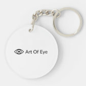 Iris Sleutel Ringen Sleutelhanger (Achterkant)