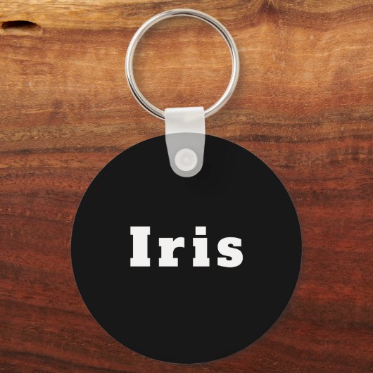 Iris Sleutelhanger (Achterkant)