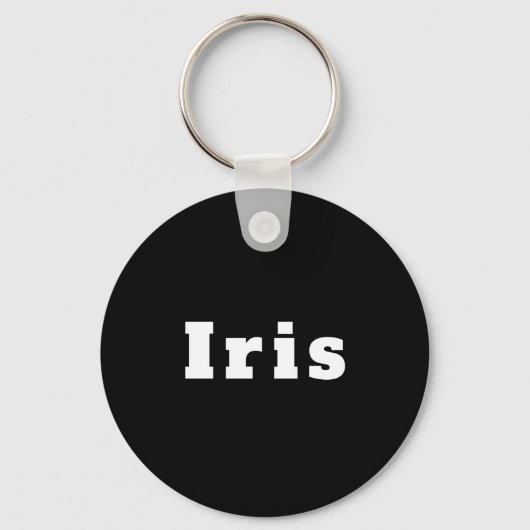 Iris Sleutelhanger (Achterkant)