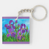 Iris Sleutelhanger (Achterkant)