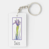 Iris Sleutelhanger (achterkant)