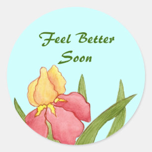 Iris-Sticker voor een betere snelle verbinding Ronde Sticker