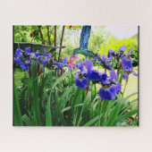 IRIS-STROMEN EN HUMMINGBIRD-puzzel Legpuzzel (Horizontaal)