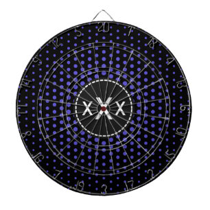 Iris Techno Stippen Modern Monogram Dartbord