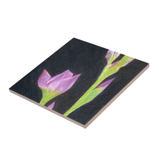 Iris Tegeltje (Zijkant)