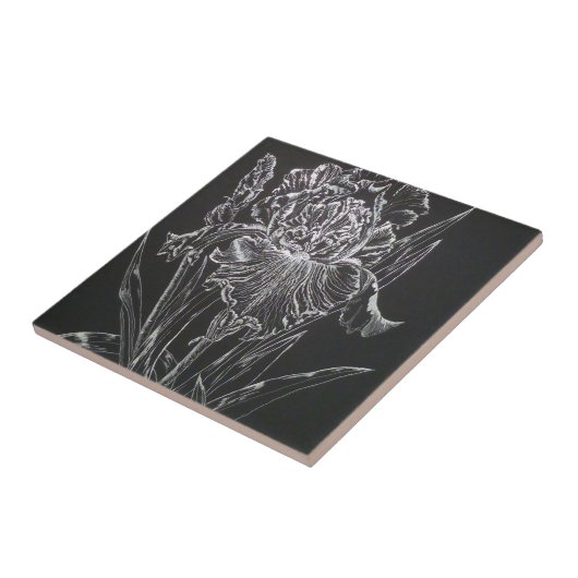 Iris Tegeltje (Zijkant)