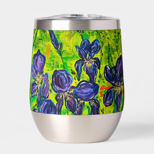 Iris thermische wijn tumbler