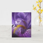 Iris' Tongue Kaart (Gele Bloem)