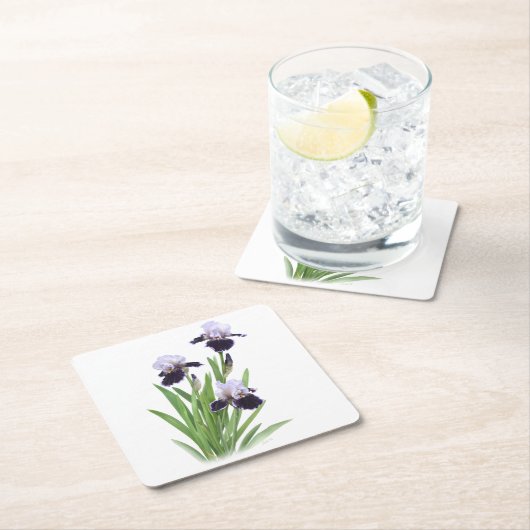 Iris Trio Kartonnen Onderzetters (Insitu)