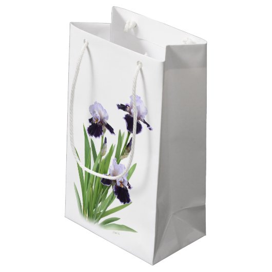 Iris Trio Klein Cadeauzakje (Achterkant Gekanteld)
