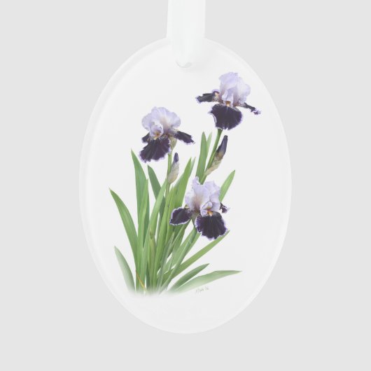 Iris Trio Ornament (achterkant)