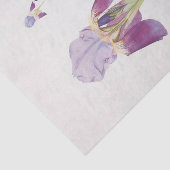 Iris Trojana van William Dykes Tissuepapier (Detail)