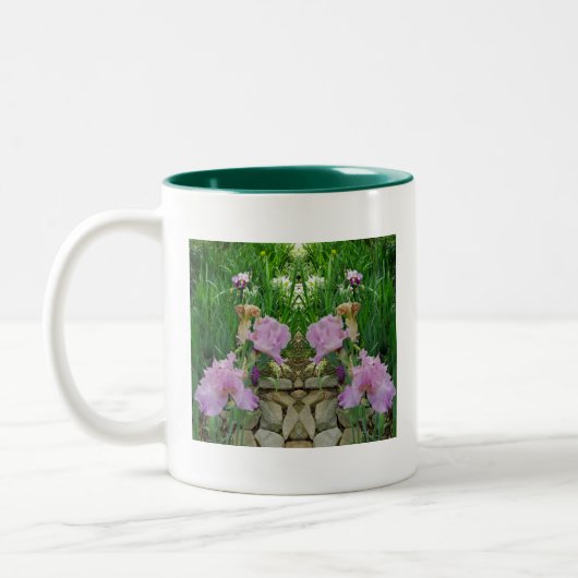 Iris tweekleurige koffiemok (Links)