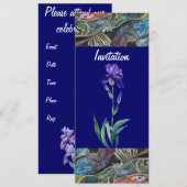 Iris Uitnodiging (Voorkant / Achterkant)
