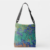 Iris Van Gogh Kunst gepersonaliseerd Crossbody Tas (Voorkant)