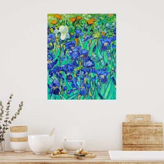 Iris van Gogh Poster (Keuken)
