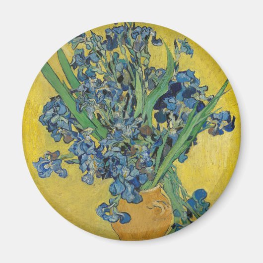 Iris van Van Gogh Magneet (Voorkant)