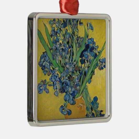 Iris van Van Gogh Metalen Ornament (Rechts)