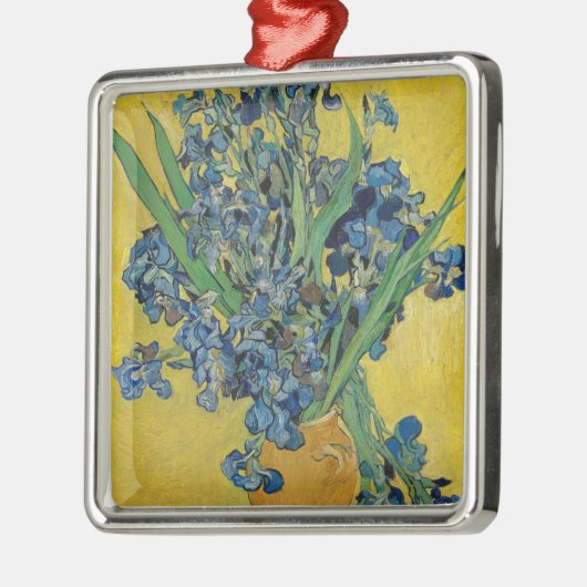 Iris van Van Gogh Metalen Ornament (Links)