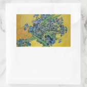 Iris van Van Gogh Rechthoekige Sticker (Tas)