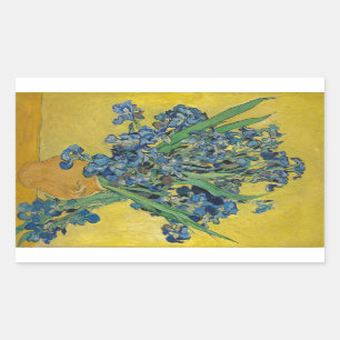 Iris van Van Gogh Rechthoekige Sticker