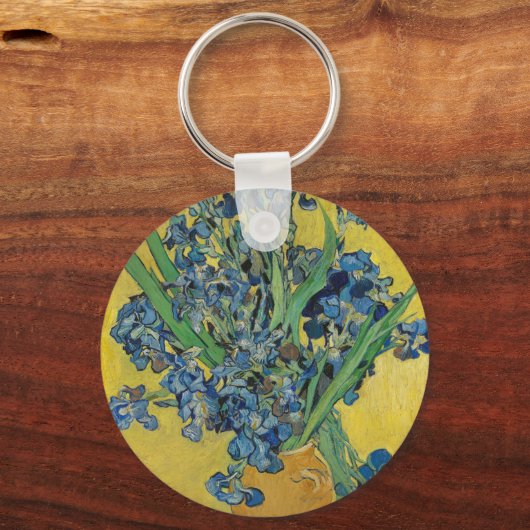 Iris van Van Gogh Sleutelhanger (Voorkant)