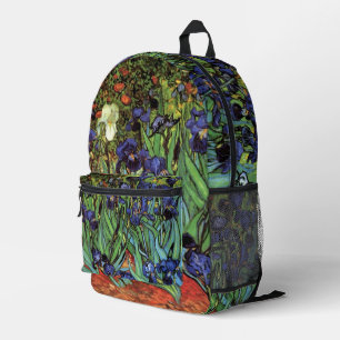 Iris van Vincent van Gogh Bedrukte Rugzak