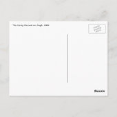 Iris van Vincent van Gogh, Garden Fine Art Briefkaart (Achterkant)