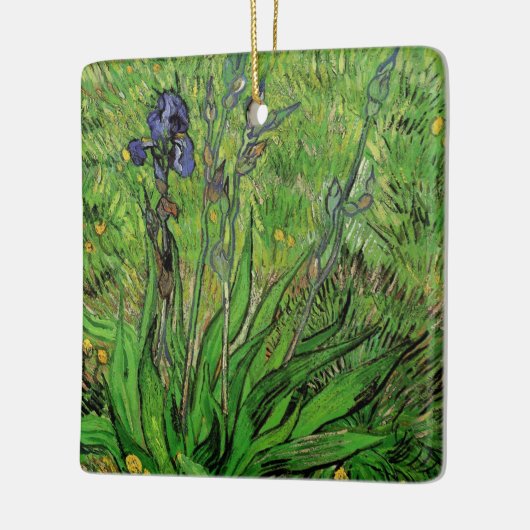 Iris van Vincent van Gogh,  Garden Fine Art Keramisch Ornament (Links)