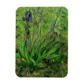 Iris van Vincent van Gogh,  Garden Flowers Magneet (Verticaal)