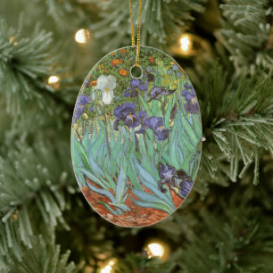 Iris van Vincent van Gogh Keramisch Ornament