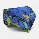 Iris van Vincent van Gogh, Vintage Tuinkunst Stropdas (Opgerold)