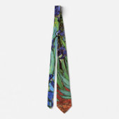 Iris van Vincent van Gogh, Vintage Tuinkunst Stropdas (Achterkant)