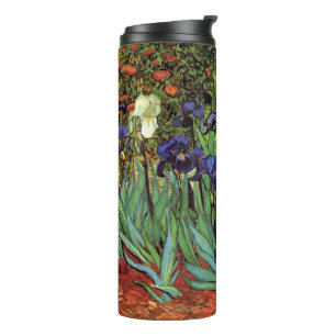 Iris van Vincent van Gogh, Vintage Tuinkunst Thermosbeker