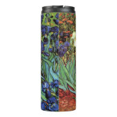 Iris van Vincent van Gogh, Vintage Tuinkunst Thermosbeker (Achterkant)