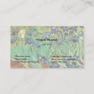 Iris van Vincent van Gogh Visitekaartje
