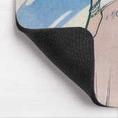 Iris (vier bloemen), Alphonse Mucha Muismat (Hoek)