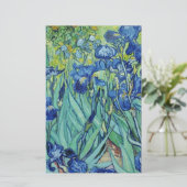Iris, Vincent van Gogh Briefpapier (Staand voorkant)