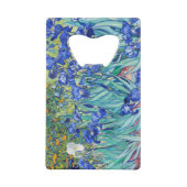 Iris Vincent van Gogh Creditkaart Flessenopener (Achterkant)