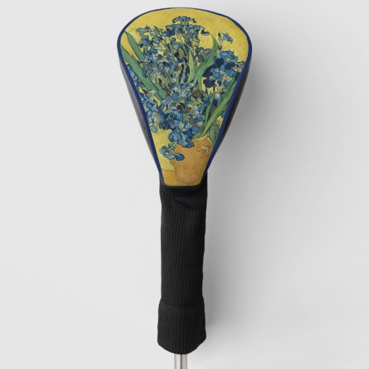 Iris - Vincent van Gogh Kunstwerk Golfheadcover (Voorkant)