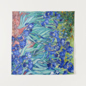 Iris Vincent van Gogh Tapijt Wandkleed (Voorkant (horizontaal))