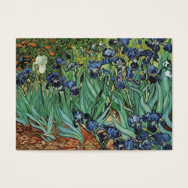 Iris Vincent van Gogh Visitekaartje (Voorkant)