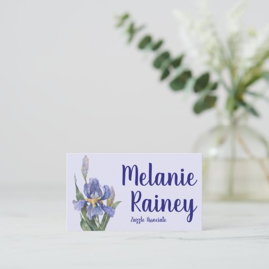 Iris Visitekaartje (Staand voorkant)