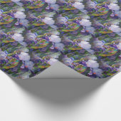 Iris Vloertuinwerkpapier Cadeaupapier (Hoek)