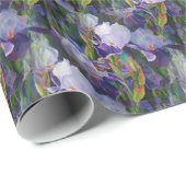 Iris Vloertuinwerkpapier Cadeaupapier (Rol Hoek)